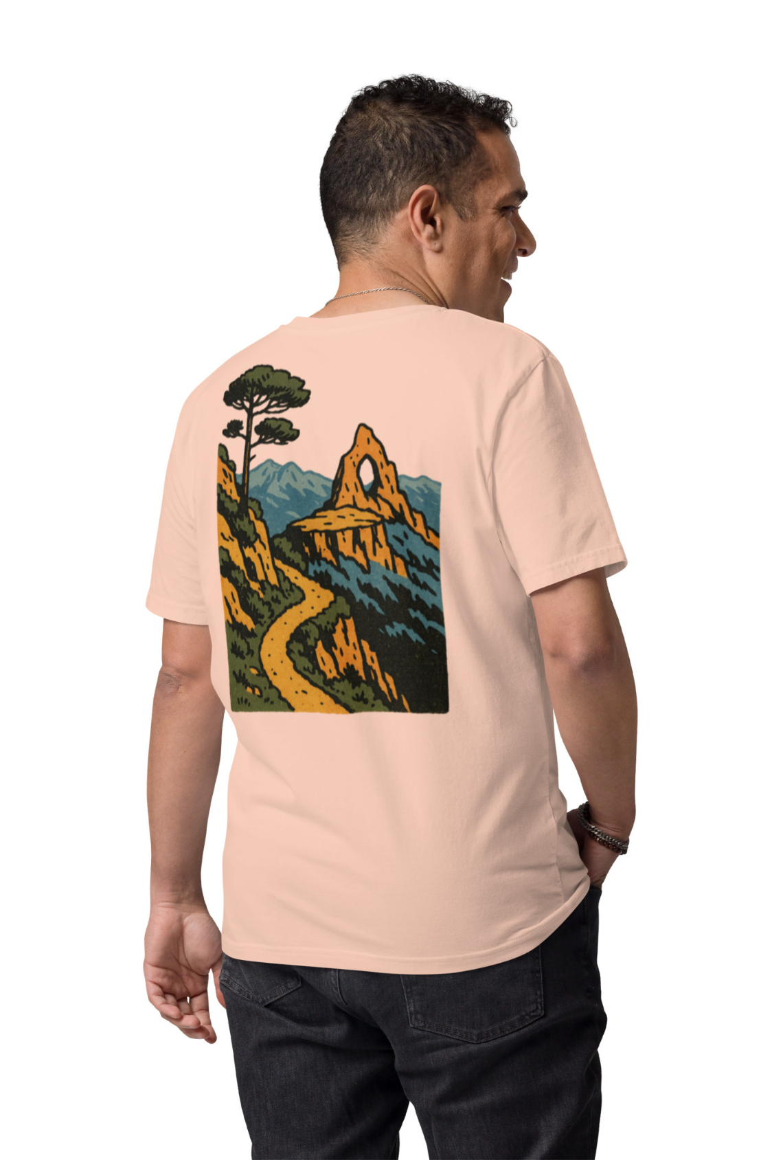 T-shirt Iconic unisexe Arcu di u Scandulaghju