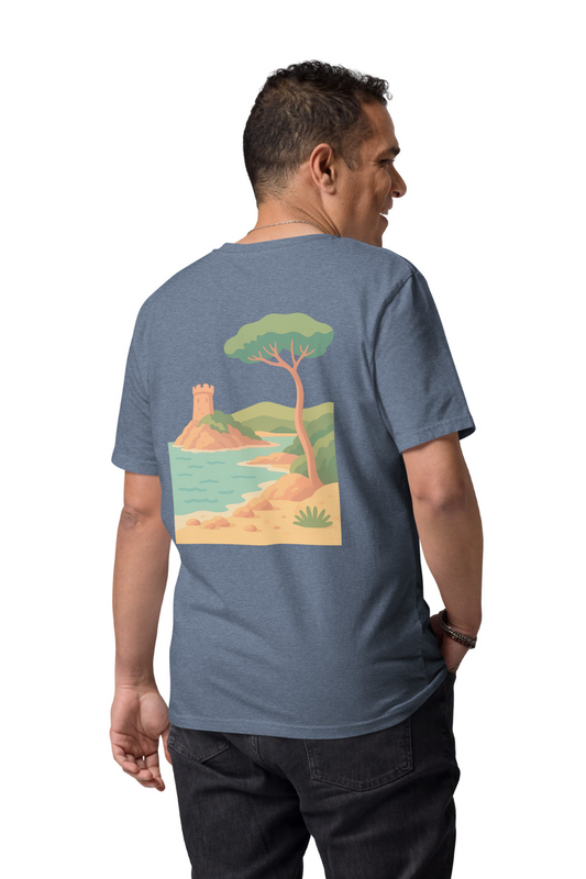 T-shirt Iconic éco-responsable Crique pastel