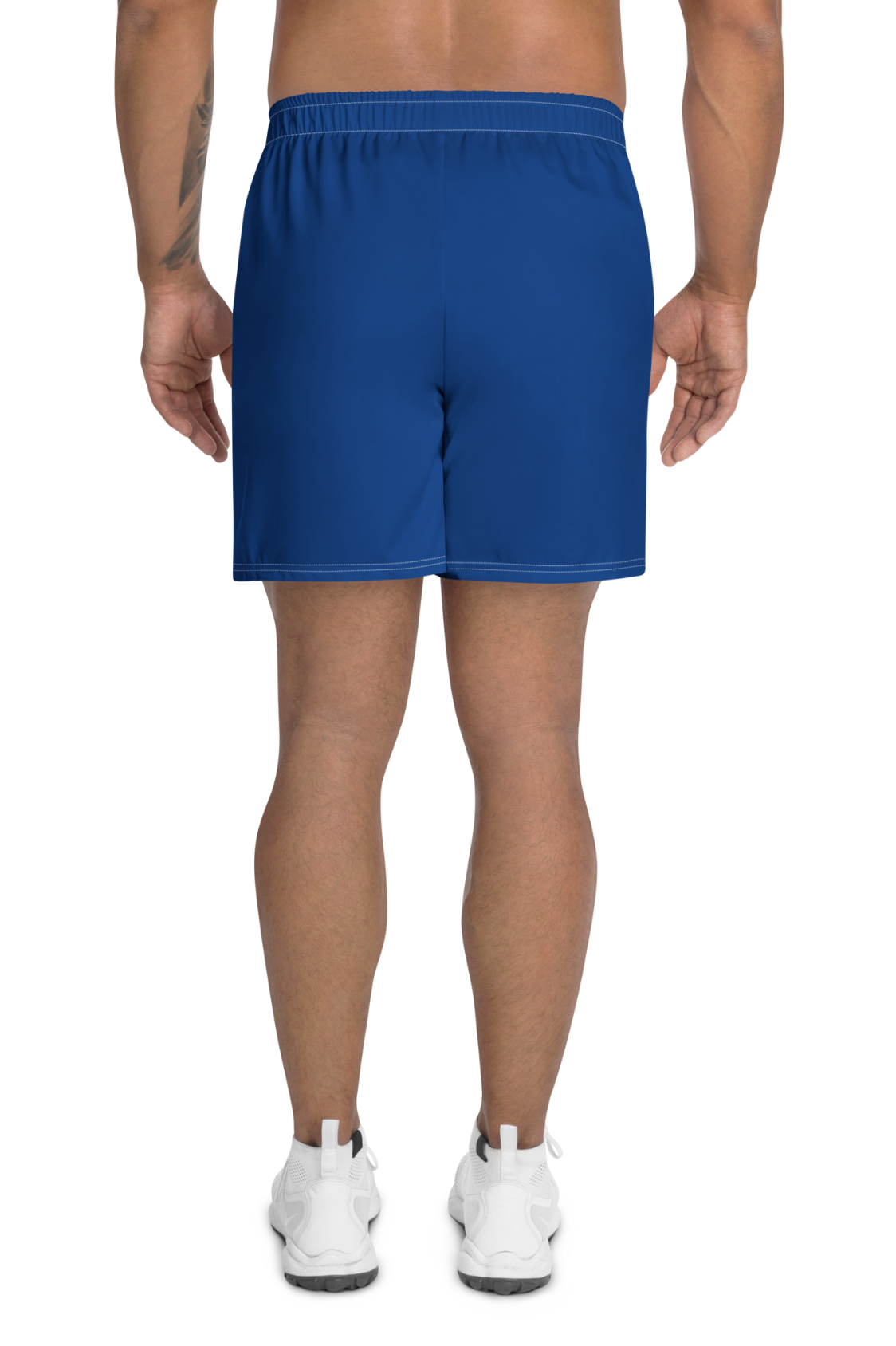 Short athlétique éco-responsable Homme Bleu/Orange MARE À CIMA