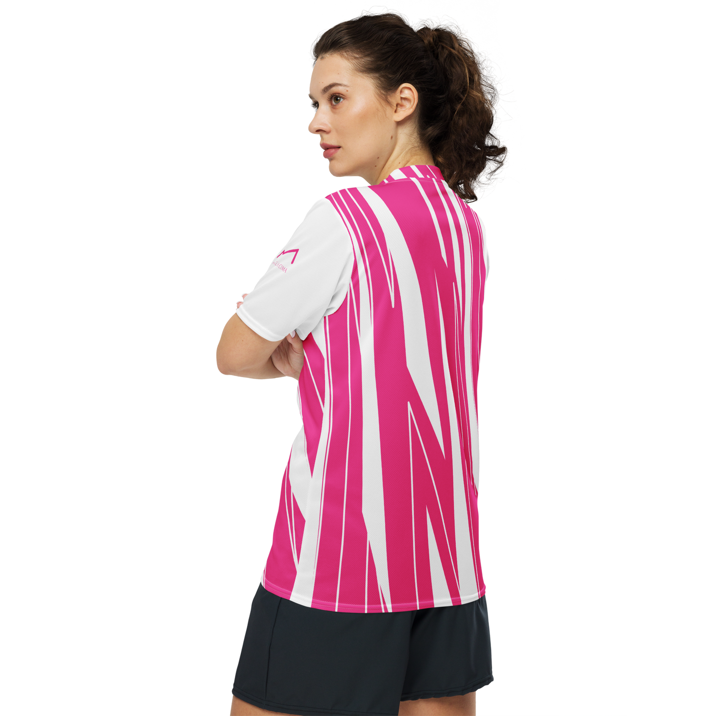 Maillot éco-responsable Homme/Femme MÀC2 Blanc/Rose MARE À CIMA