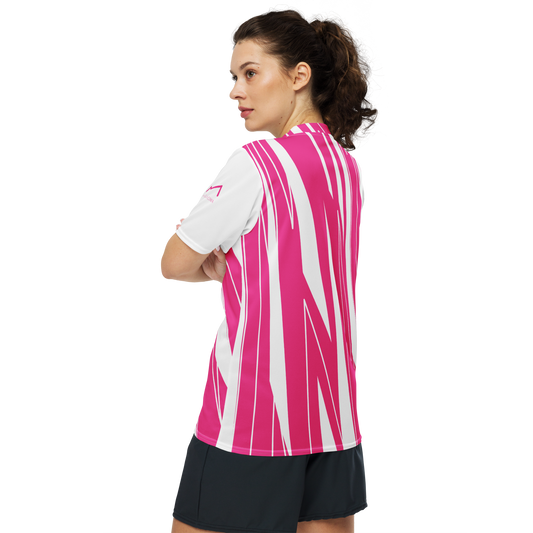 Maillot éco-responsable Homme/Femme MÀC2 Blanc/Rose MARE À CIMA