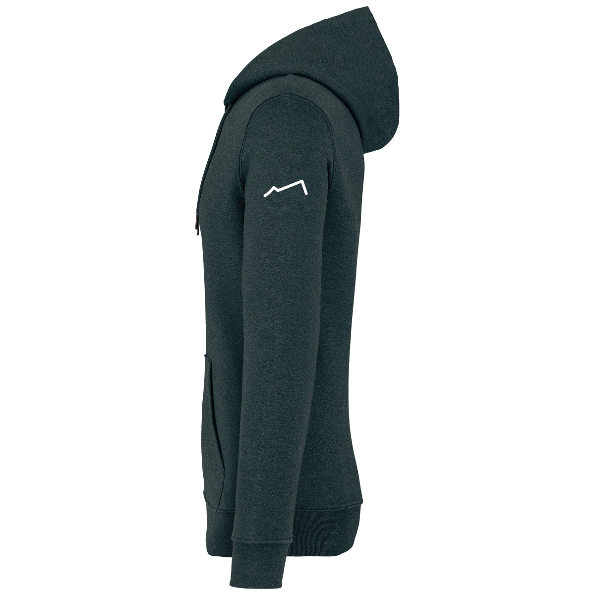 Sweat à capuche Bio Homme/Femme DimberB brodé MARE À CIMA