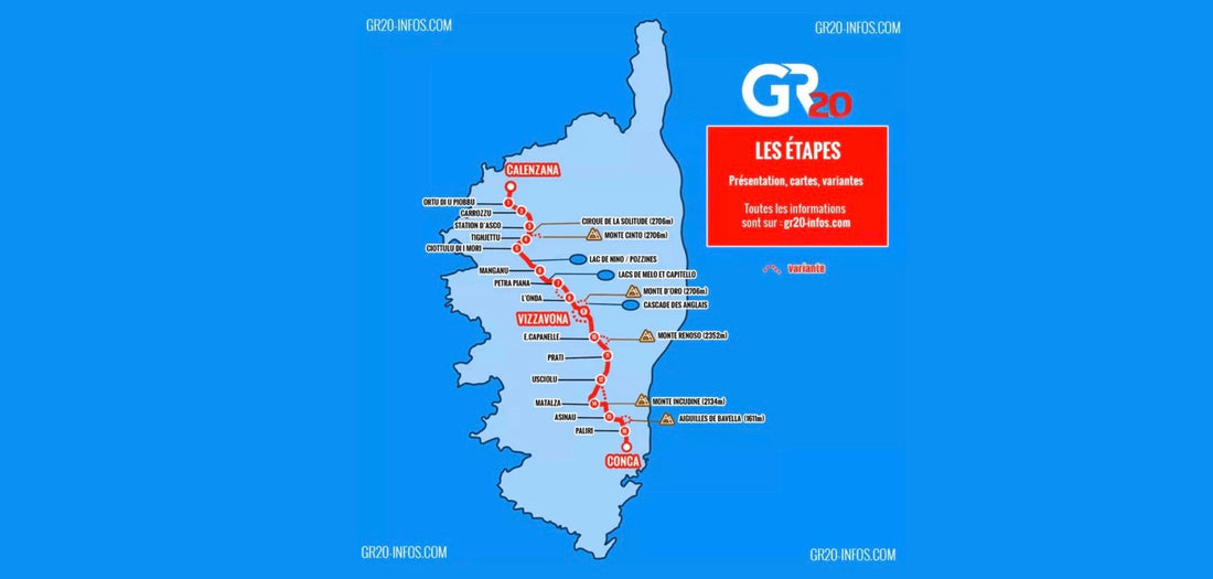 Quelle tenue choisir pour le GR20 ?