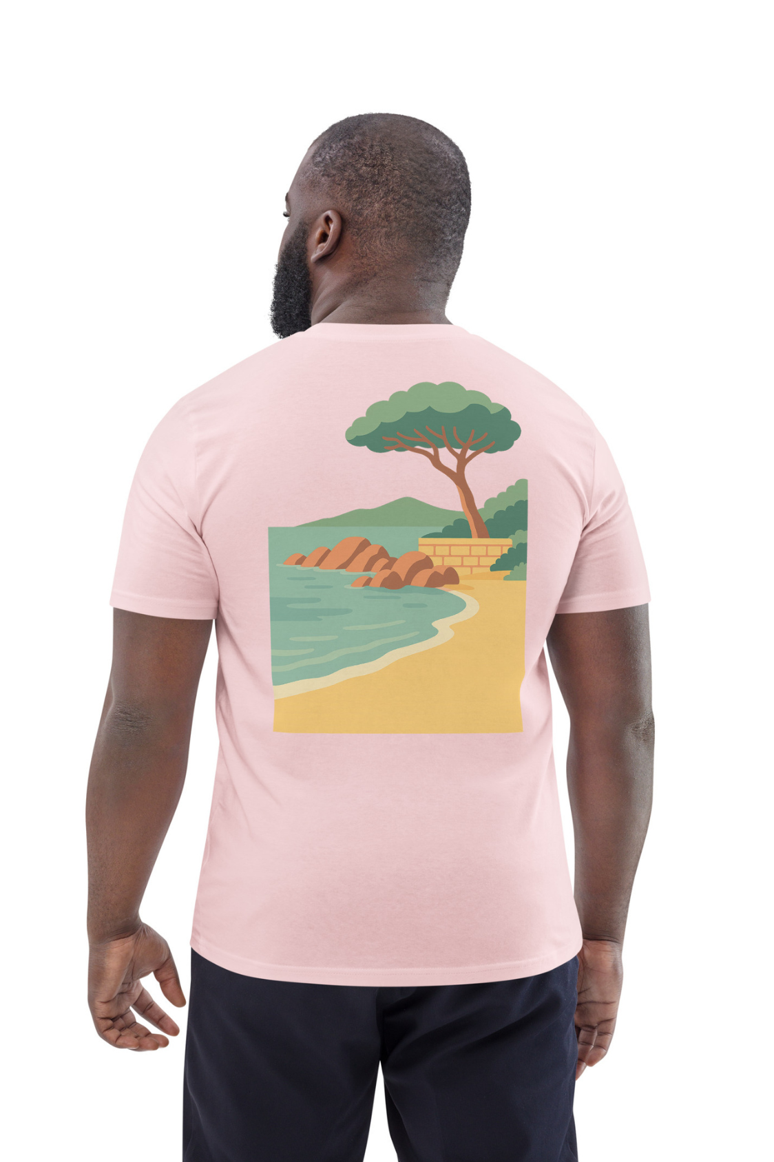 T-shirt Iconic éco-responsable Palombaggia pastel