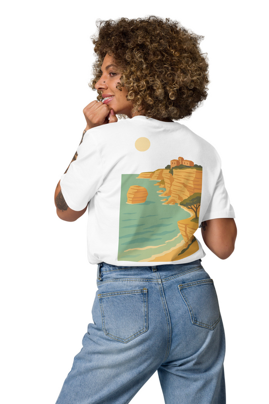 T-shirt Iconic unisexe Bonifaccio pastel