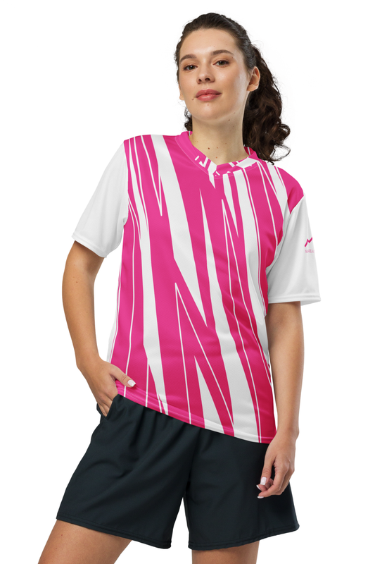 Maillot éco-responsable Homme/Femme MÀC2 Blanc/Rose MARE À CIMA