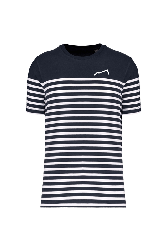 T-shirt Bio Marinière Homme