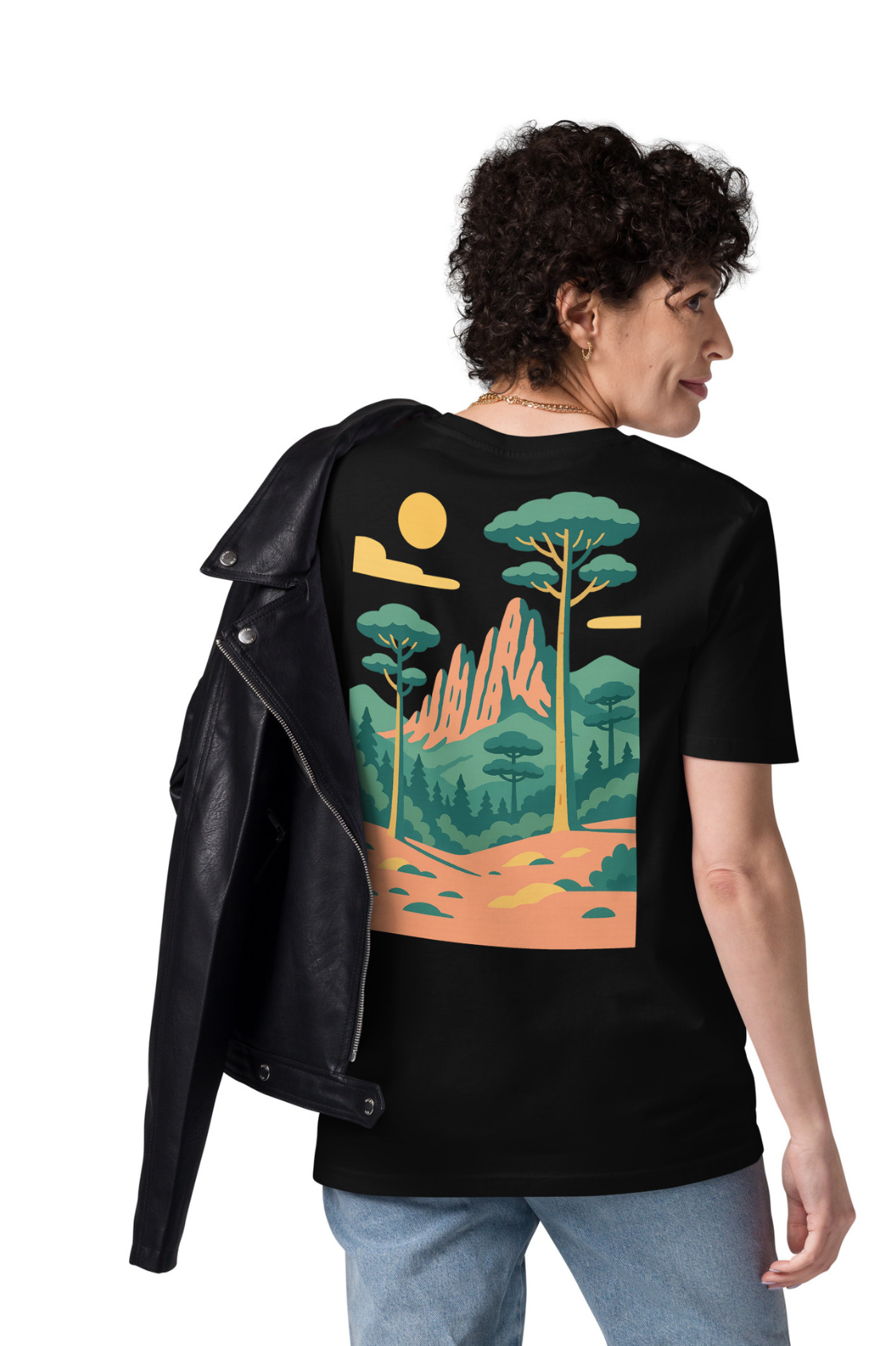 T-shirt Bio Homme/Femme Iconic Bavella pastel MARE À CIMA